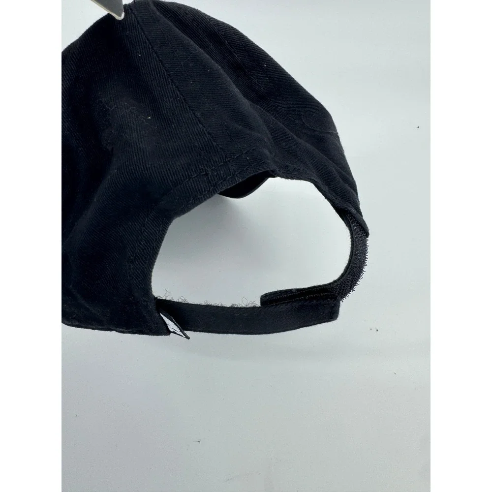 Nike‎ Infant Unisex Black Baseball Cap Hat 12/24M Adjustable Swoosh Logo